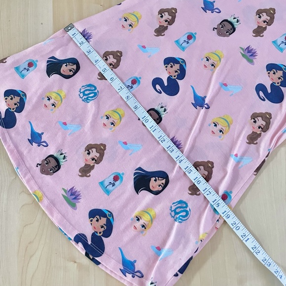 Disney Princess Emoji Pink Nightgown Pajamas - Picture 2 of 7